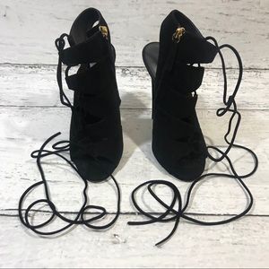Giuseppe Zanotti cutout bootie, 38.5